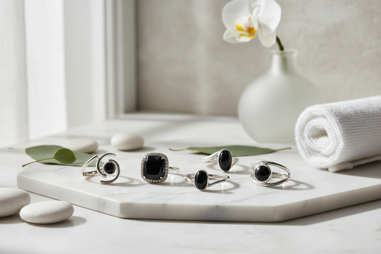 Black Onyx Rings