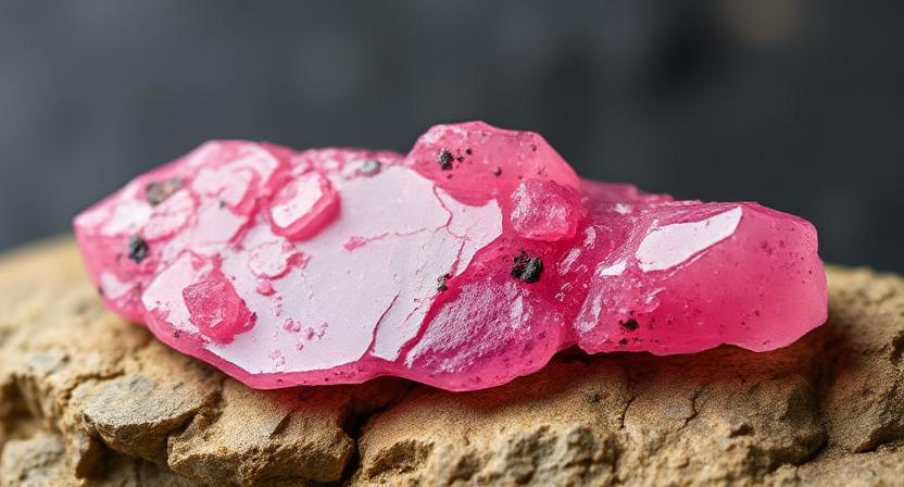pink crystal