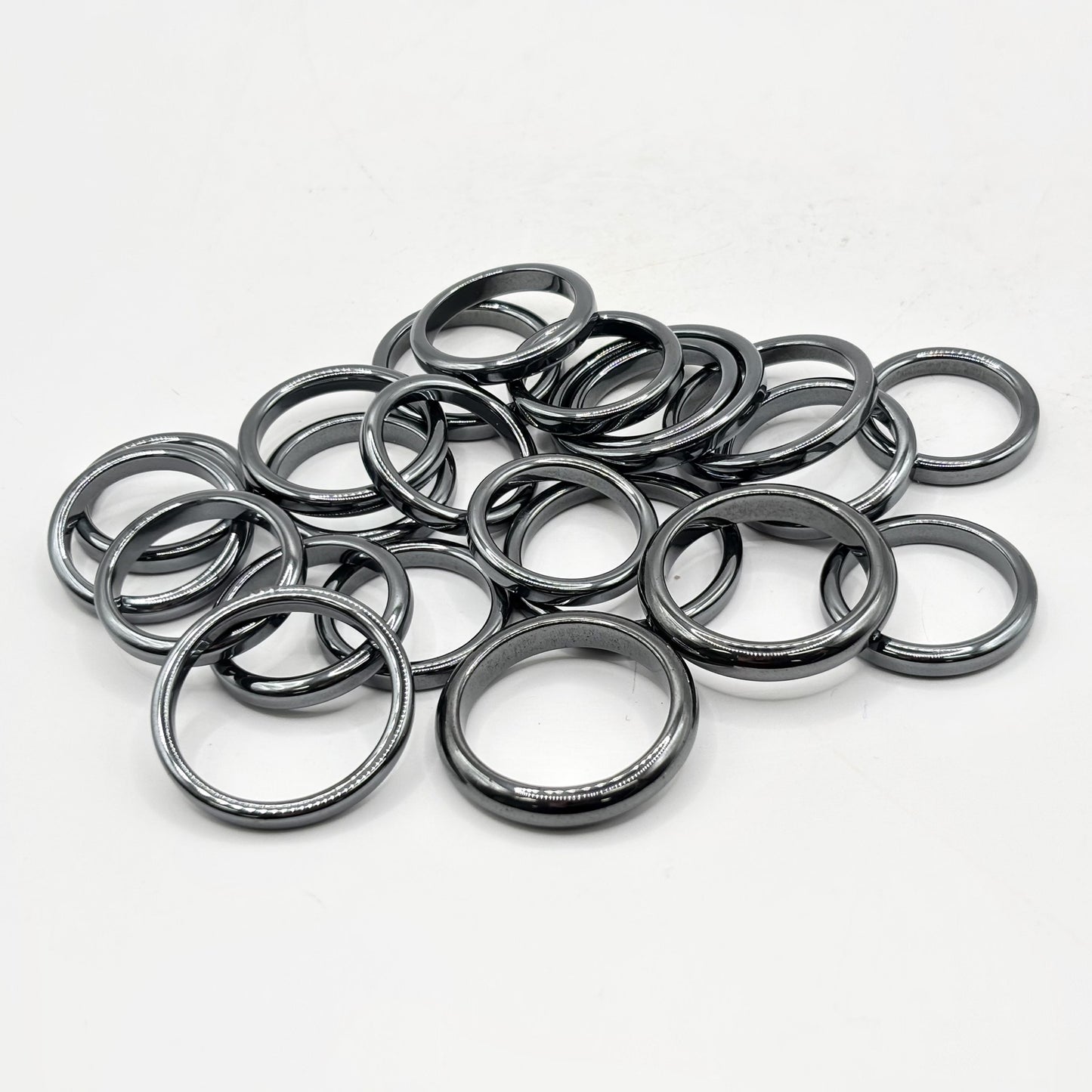 Hematite Gemstone Rings