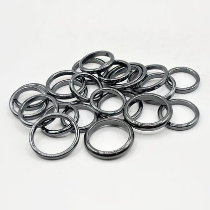 Hematite Gemstone Rings