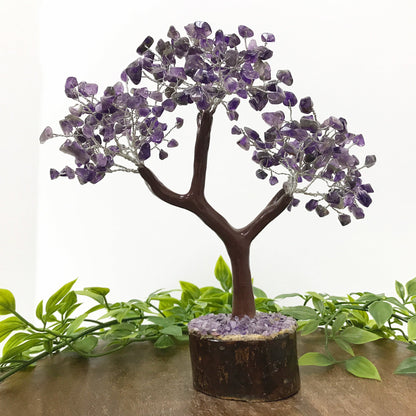 Natural Amethyst Crystal Gemstone Tree Home Decor - Gem Avenue