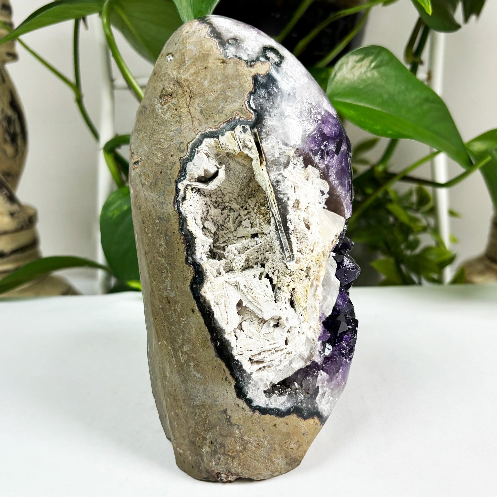 Amethyst Cut Base Geode Wholesale - Gem Avenue