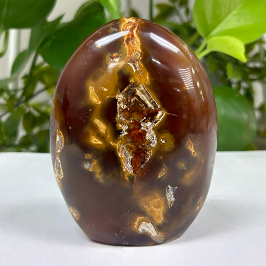 Carnelian Crystal Gemstone Freeform Rock - Gem Avenue