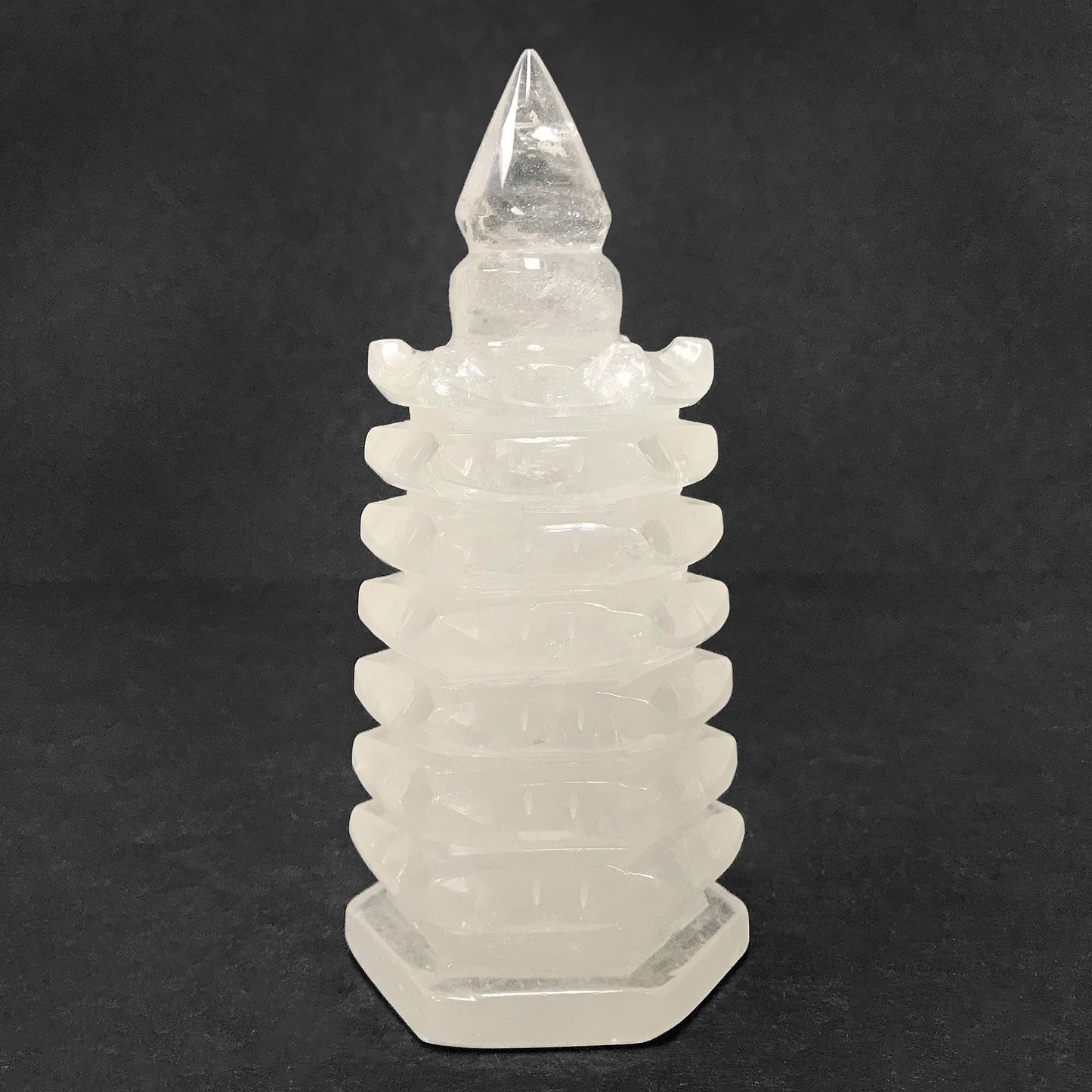 Clear Quartz Pagoda Towers Wholesale - Gem Avenue