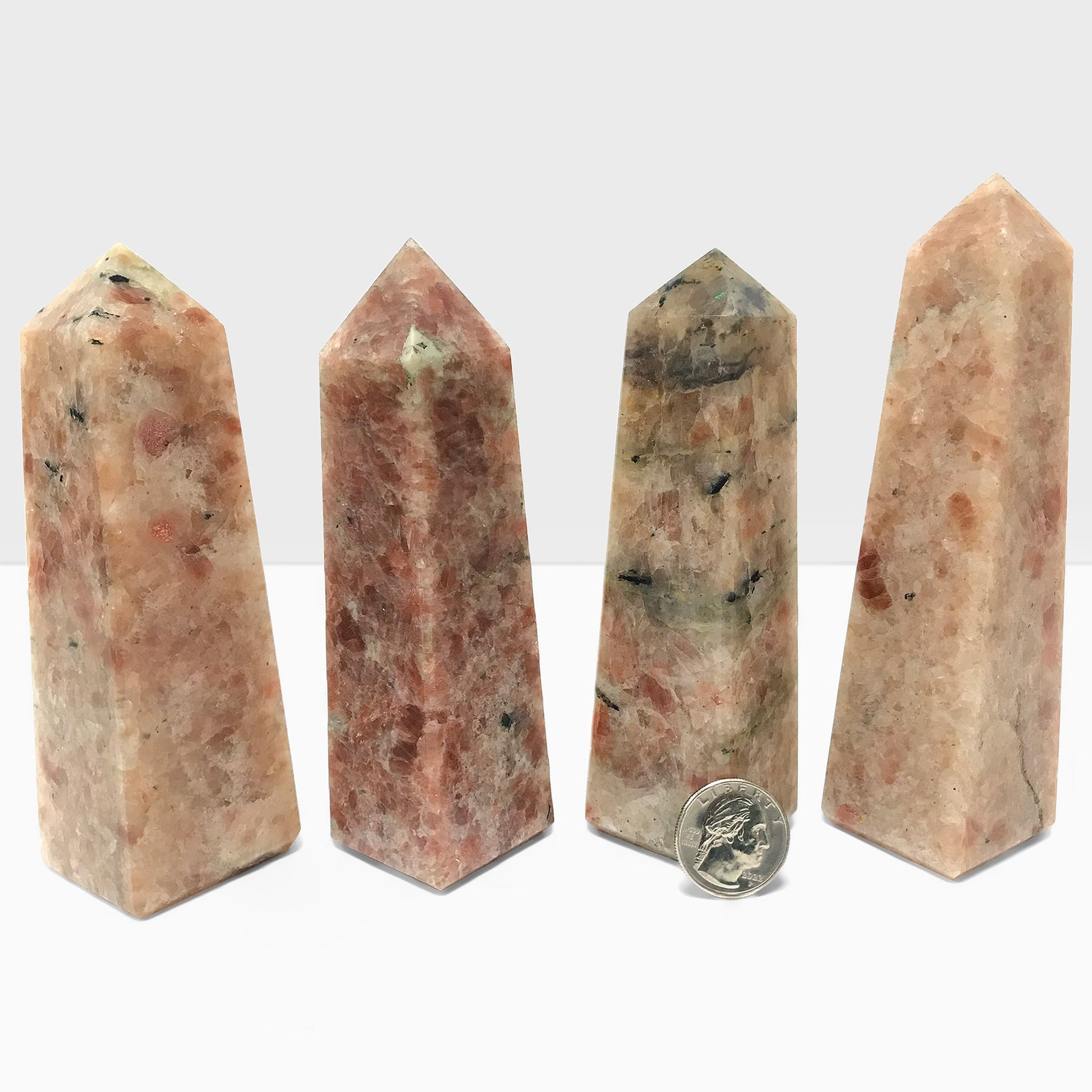 Sunstone Obelisk Tower Point Wholesale - Gem Avenue