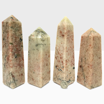 Sunstone Obelisk Tower Point Wholesale - Gem Avenue