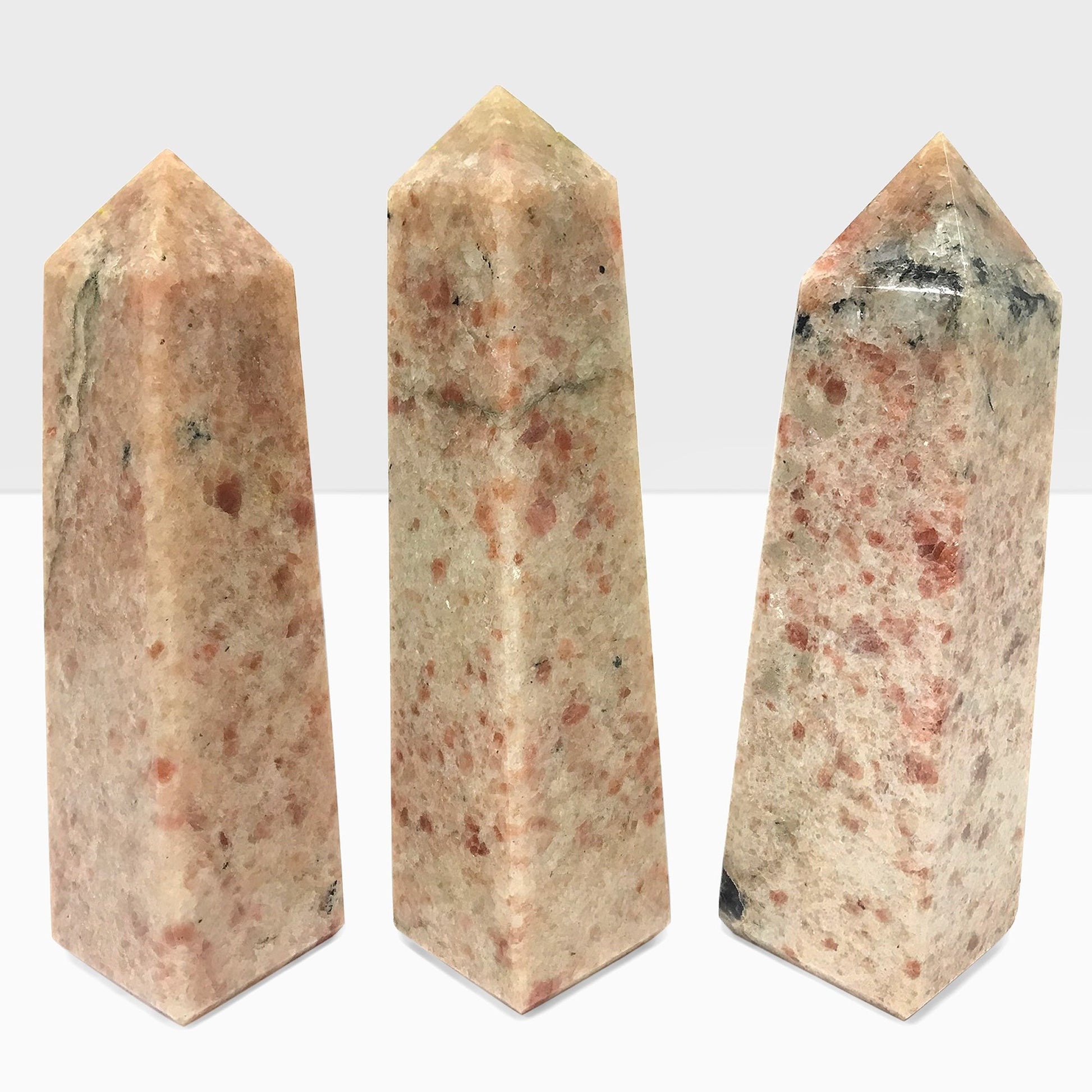 Sunstone Obelisk Tower Point Wholesale - Gem Avenue