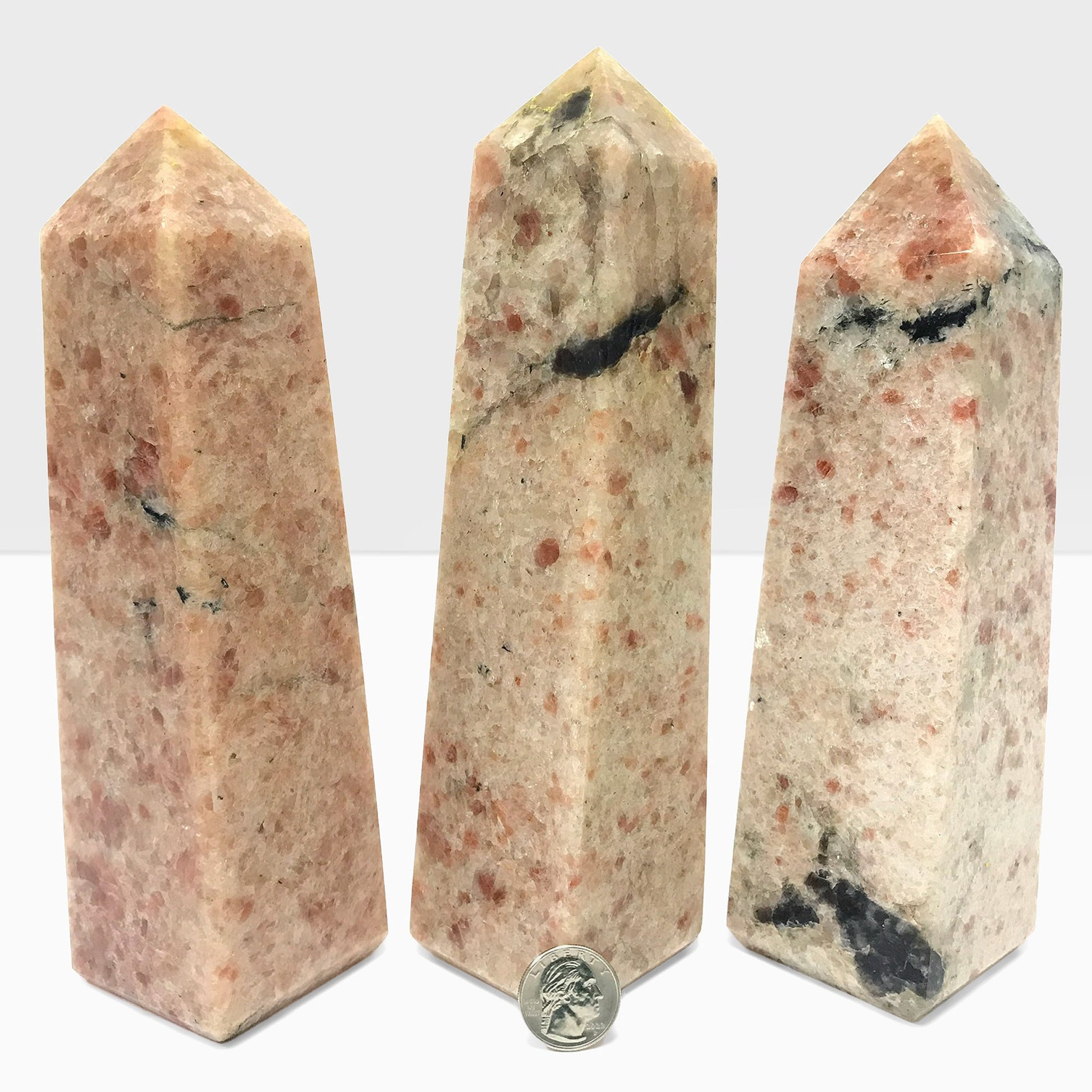 Sunstone Obelisk Tower Point Wholesale - Gem Avenue