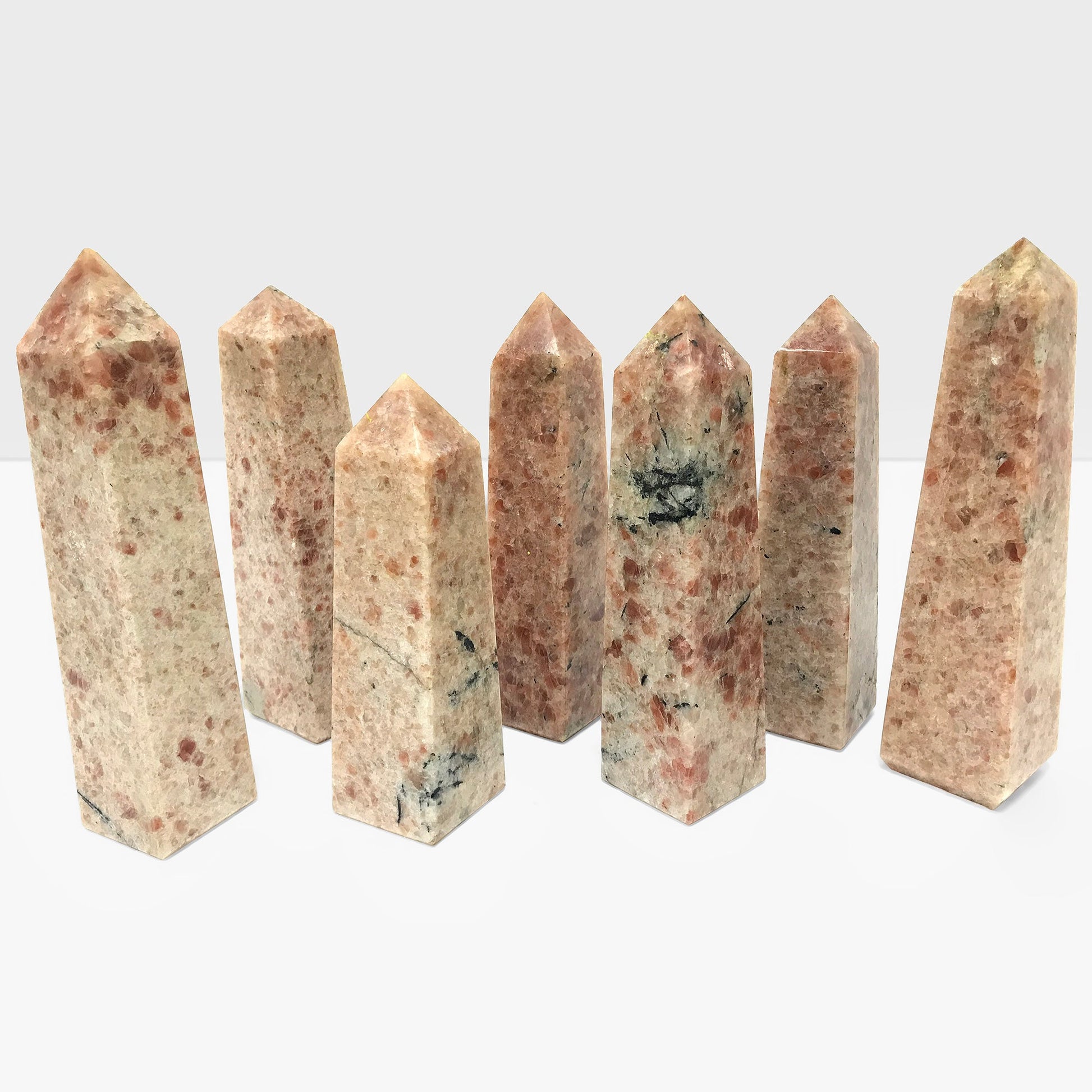 Sunstone Obelisk Tower Point Wholesale - Gem Avenue