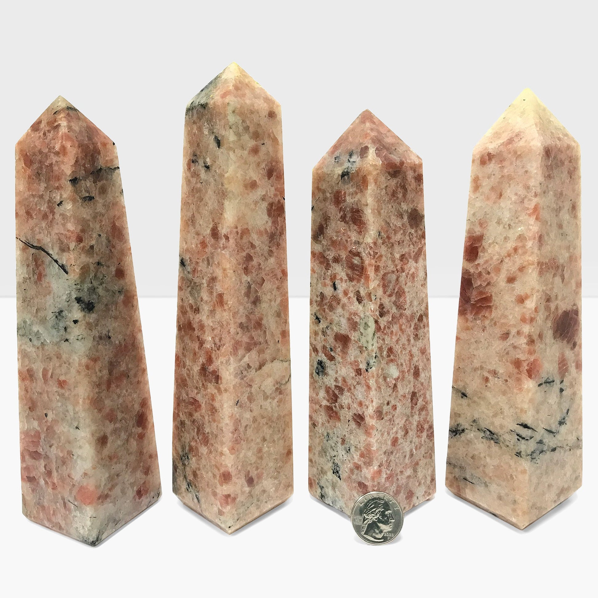 Sunstone Obelisk Tower Point Wholesale - Gem Avenue