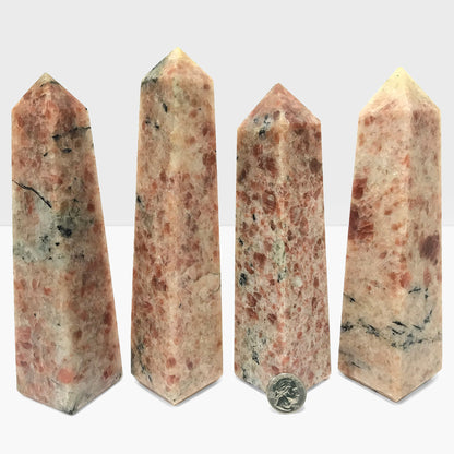 Sunstone Obelisk Tower Point Wholesale - Gem Avenue