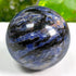 Polished Sodalite Sphere Natural Blue Crystal Gemstone Ball for Home Decor, Meditation, Energy Healing, Office Display & Collector Showcase  13-0095