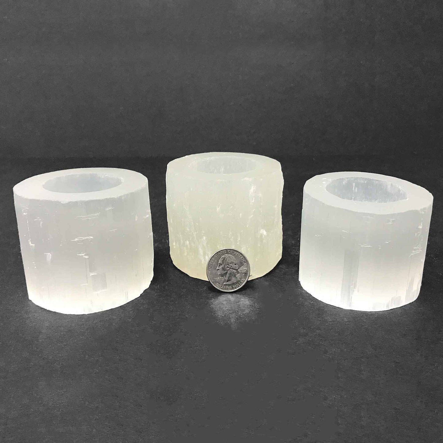 Selenite Candle Holders Wholesale - Gem Avenue