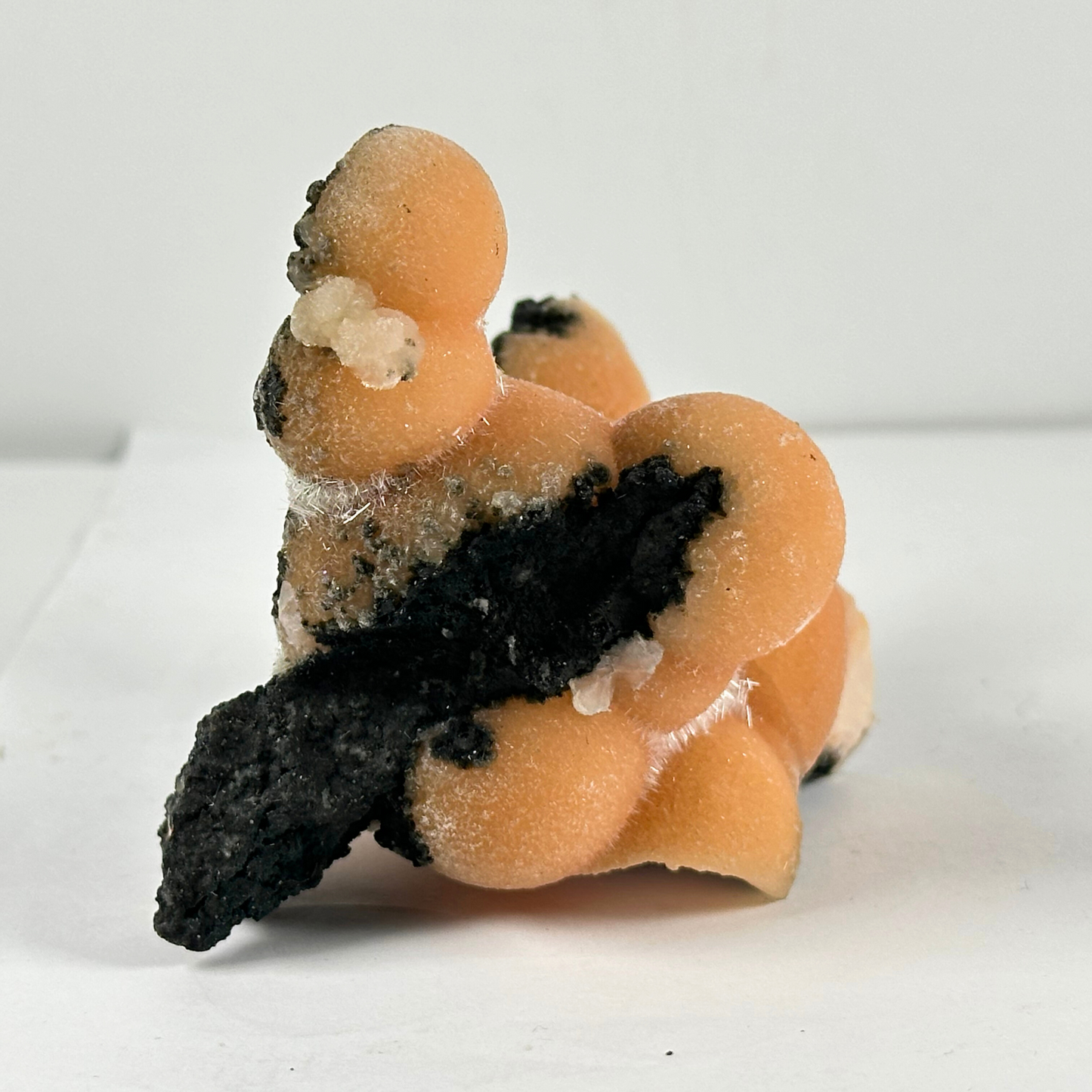 Thomsonite and Mesolite Mineral Specimen Natural Zeolite Crystal Formation From India - RMI752