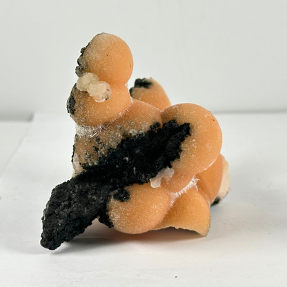 Thomsonite and Mesolite Mineral Specimen Natural Zeolite Crystal Formation From India - RMI752