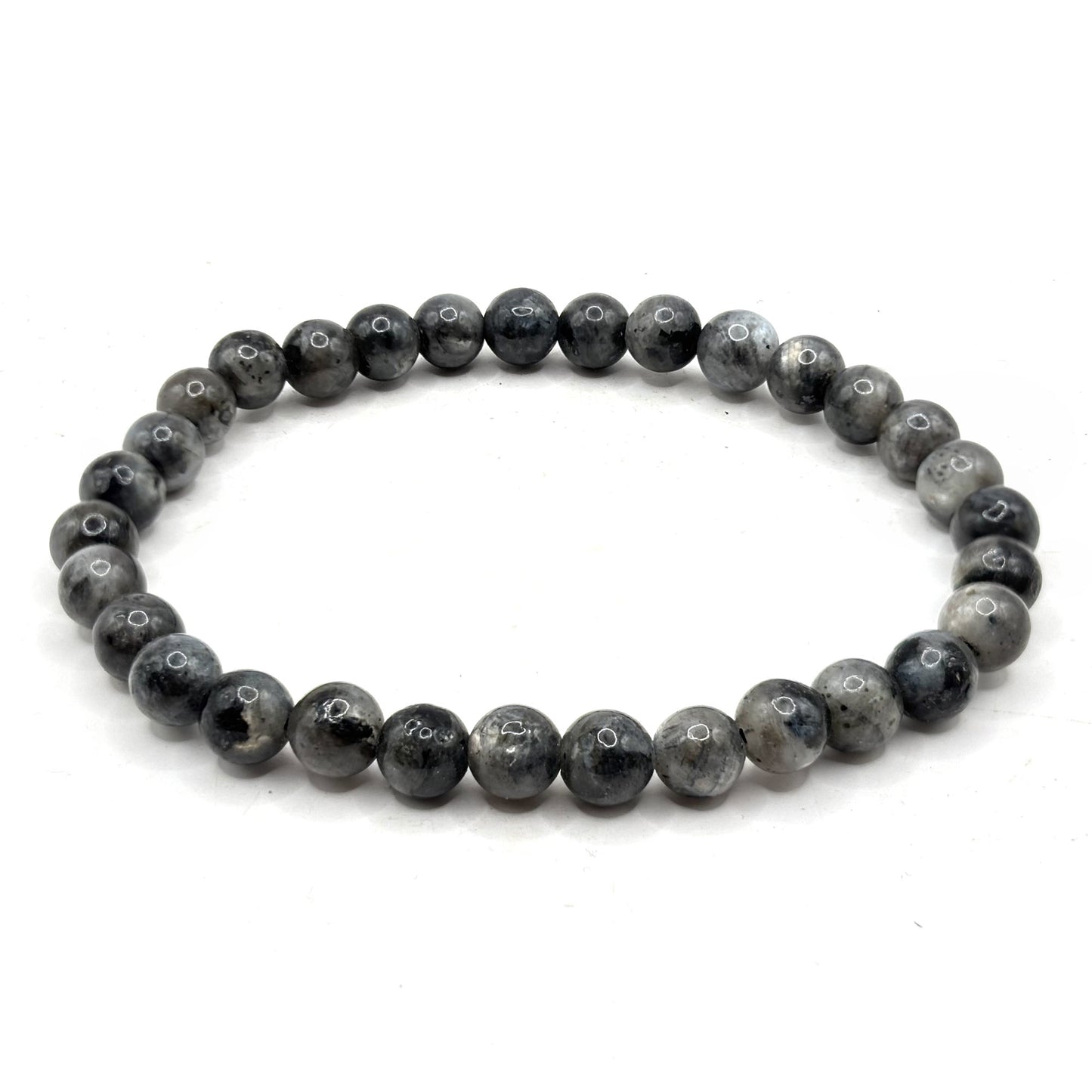 6mm Larvikite Gemstone Bracelet - Gem Avenue Retail