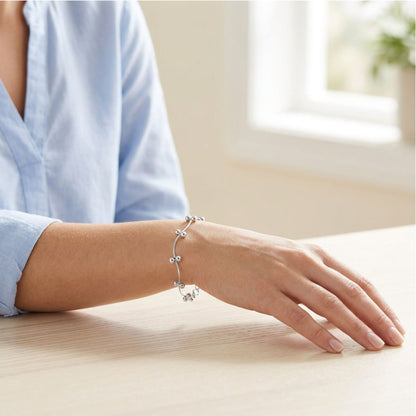 925 Sterling Silver Adjustable Bracelet 7-8.5 Inch Handmade Jewelry Gift for Women & Men