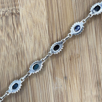 Sterling Silver Labradorite Gemstone Bracelet - Gem Avenue Retail