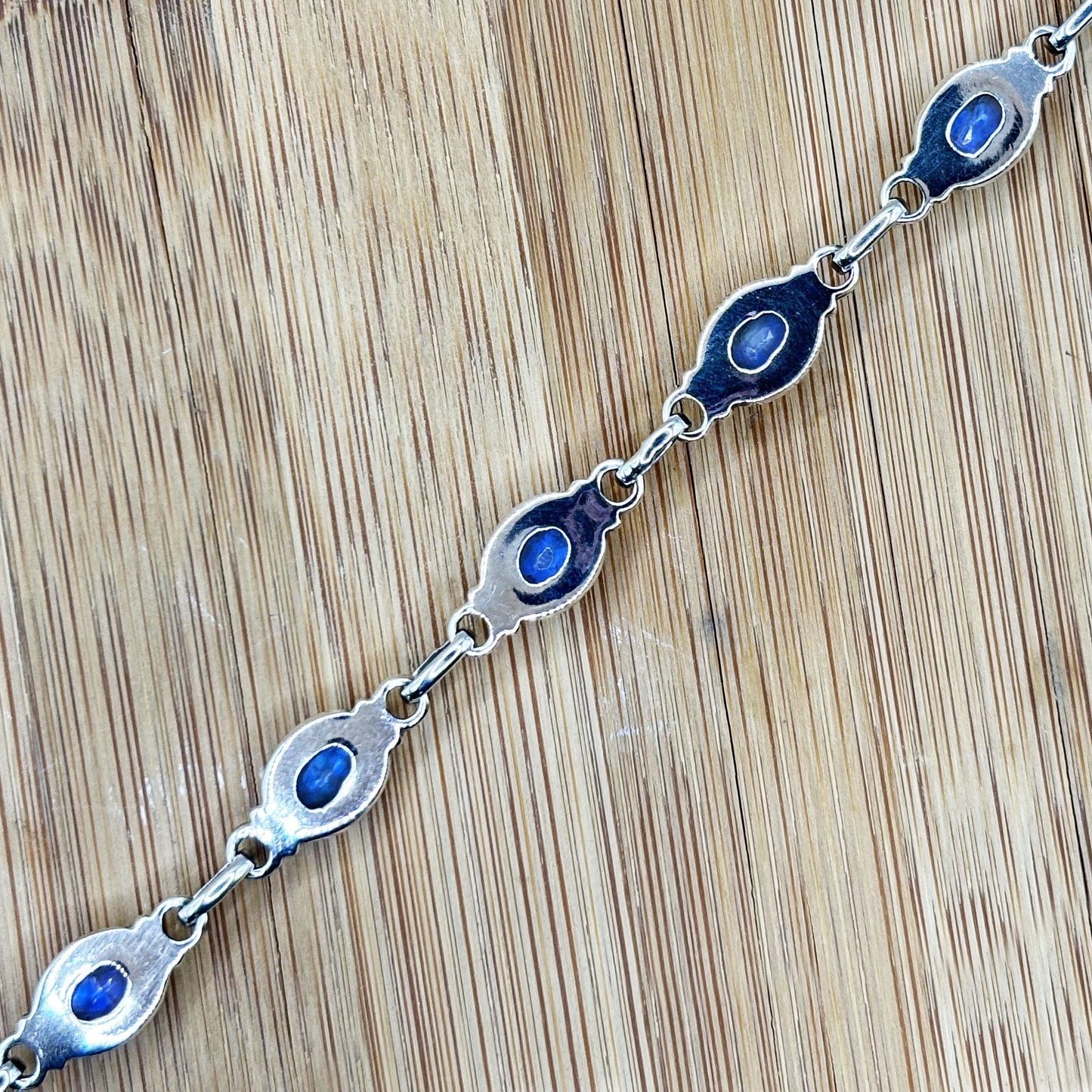 Sterling Silver Rainbow Moonstone Gemstone Bracelet - Gem Avenue Retail