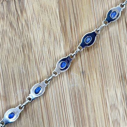 Sterling Silver Rainbow Moonstone Gemstone Bracelet - Gem Avenue Retail