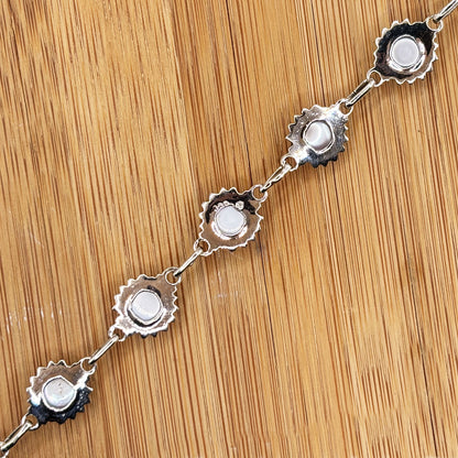 925 Sterling Silver Pearl Bracelet - Gem Avenue Retail 