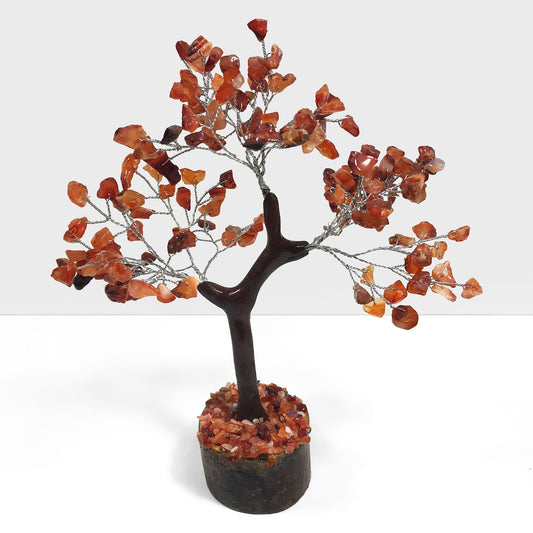 Natural Carnelian Crystal Gemstone Tree Home Decor - Gem Avenue