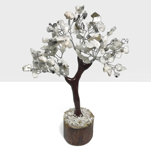 Natural Rainbow Moonstone Crystal Gemstone Tree Home Decor - Gem Avenue