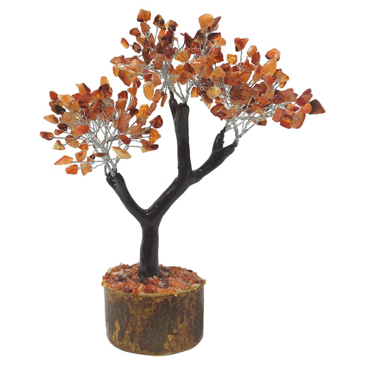Natural Carnelian Crystal Gemstone Tree Home Decor - Gem Avenue