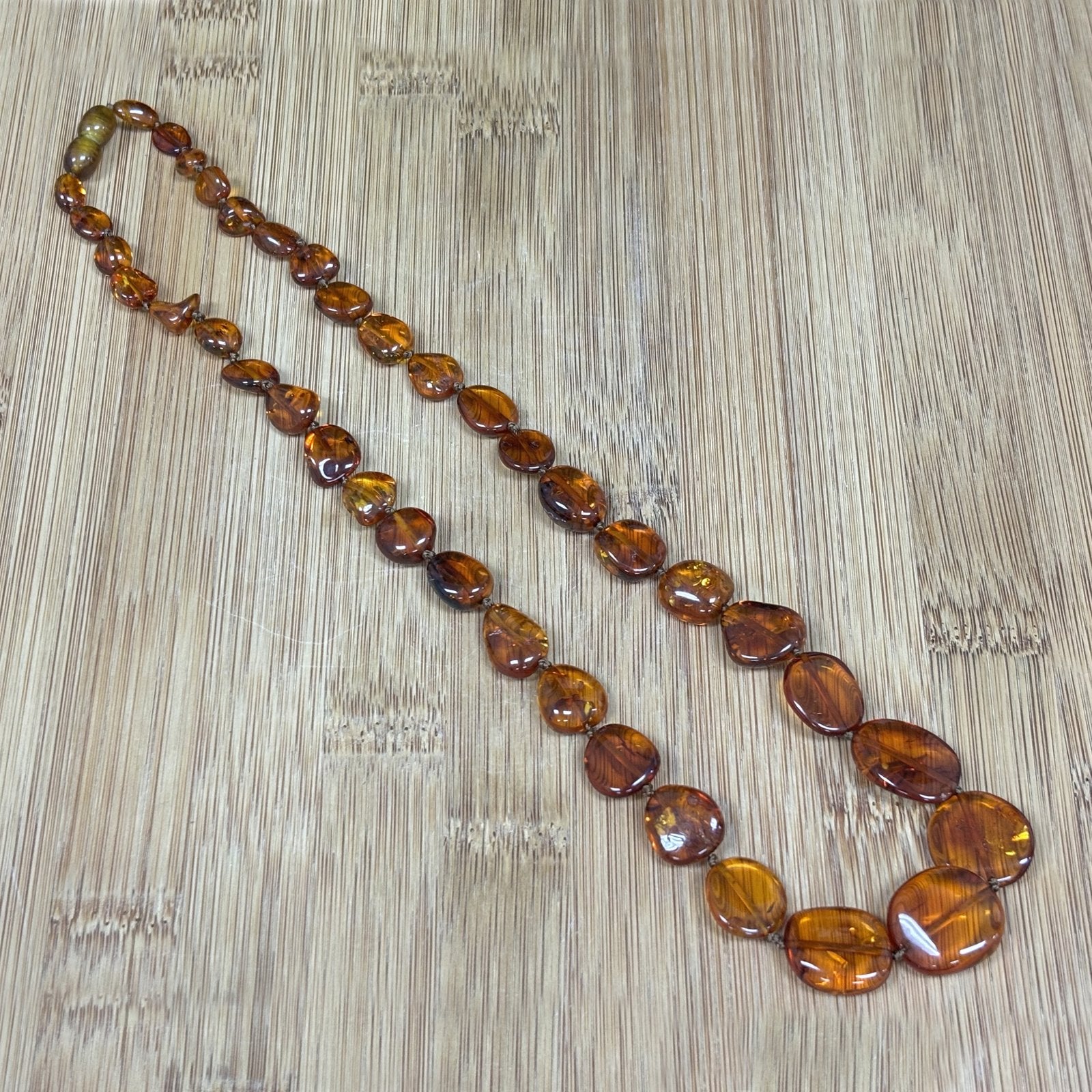 Natural Baltic Amber Beads Necklace  - Gem Avenue