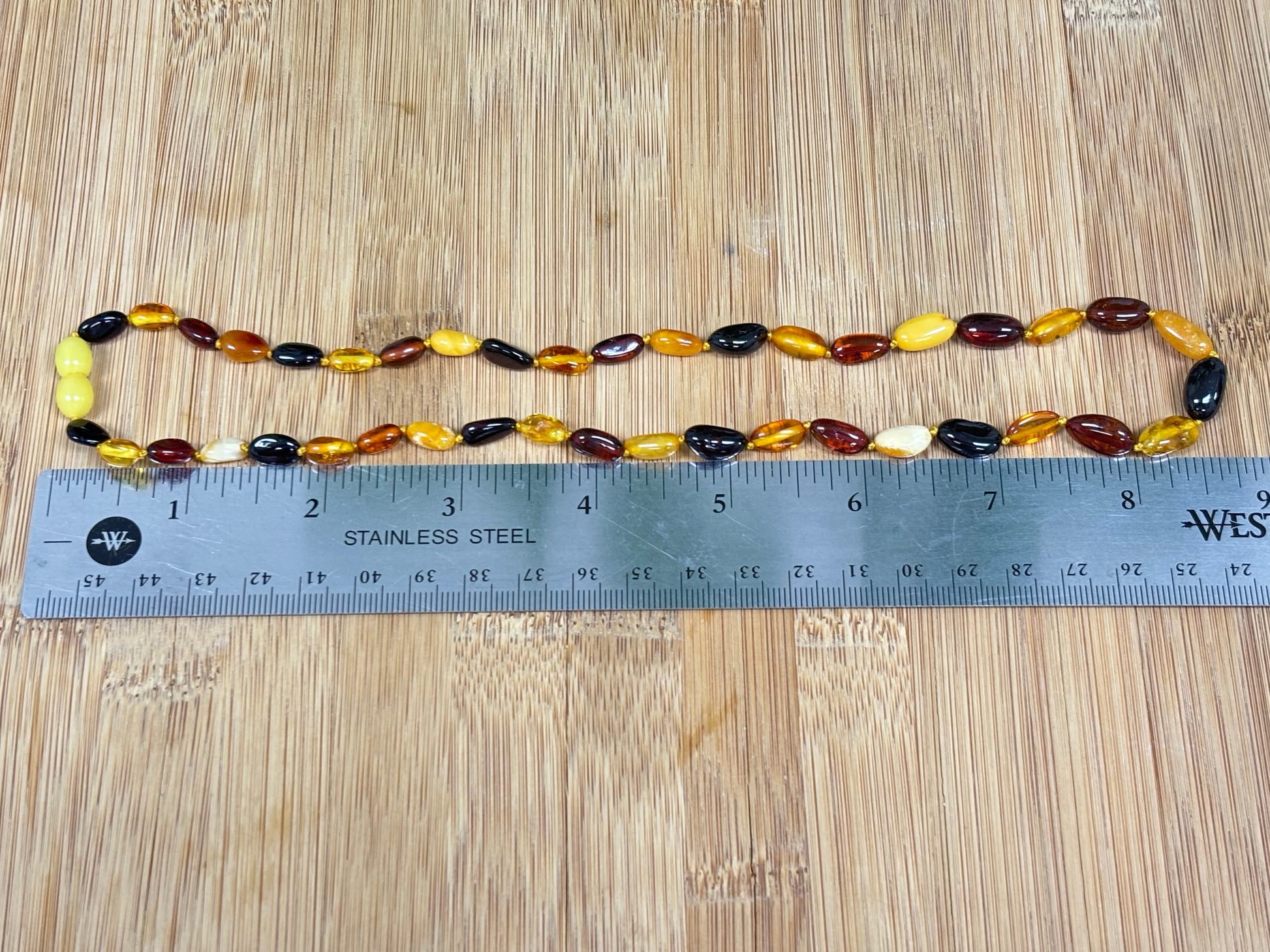 Amber Beads Necklace - Gem Avenue