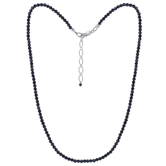 925 Sterling Silver Multi Tourmaline Gemstone Necklace for Women - Gem Avenue