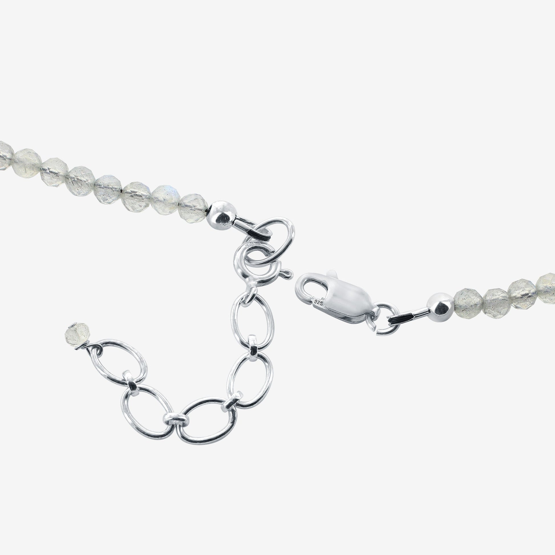 925 Sterling Silver Labradorite Gemstone Necklace for Women - Gem Avenue