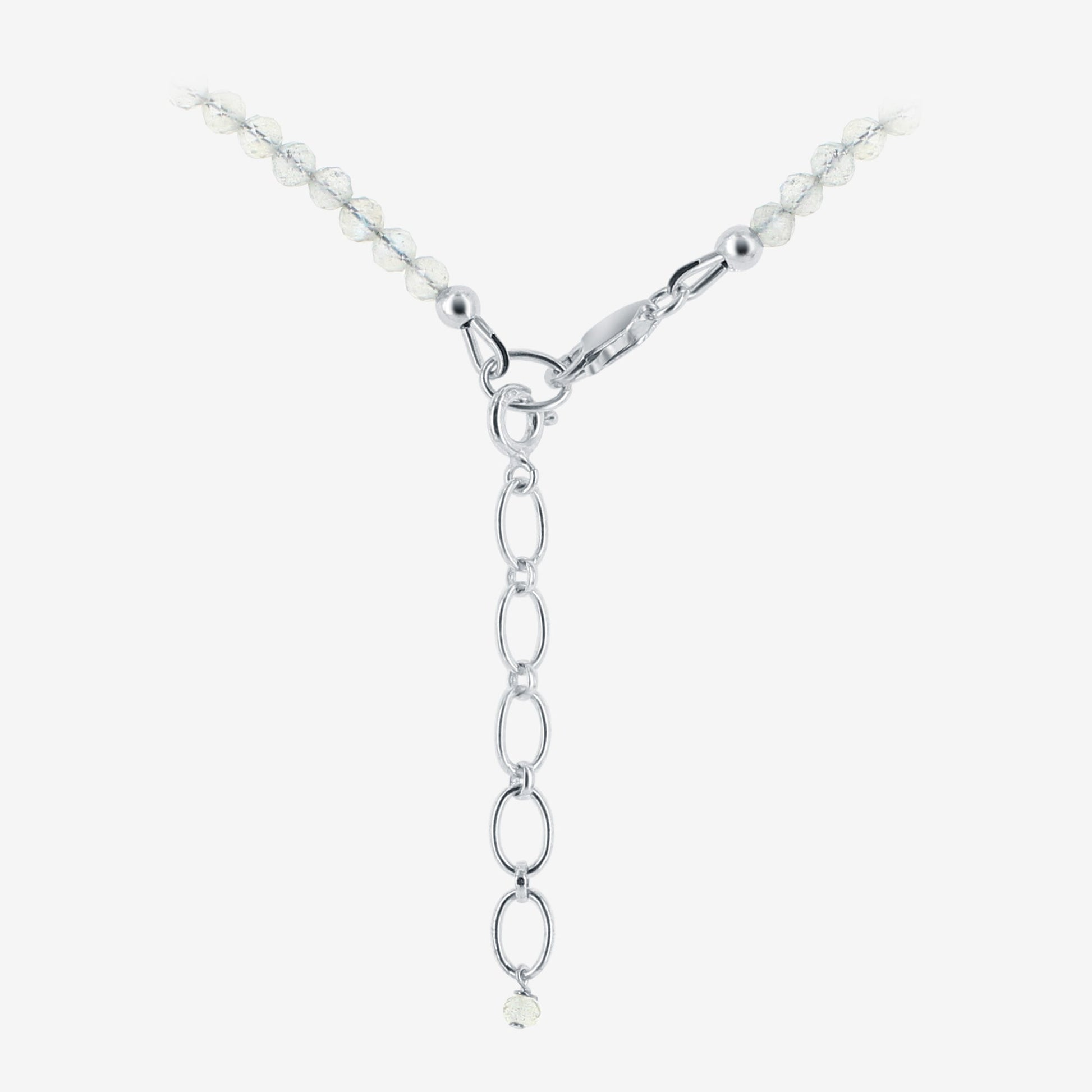 925 Sterling Silver Labradorite Gemstone Necklace for Women - Gem Avenue
