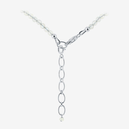 925 Sterling Silver Labradorite Gemstone Necklace for Women - Gem Avenue