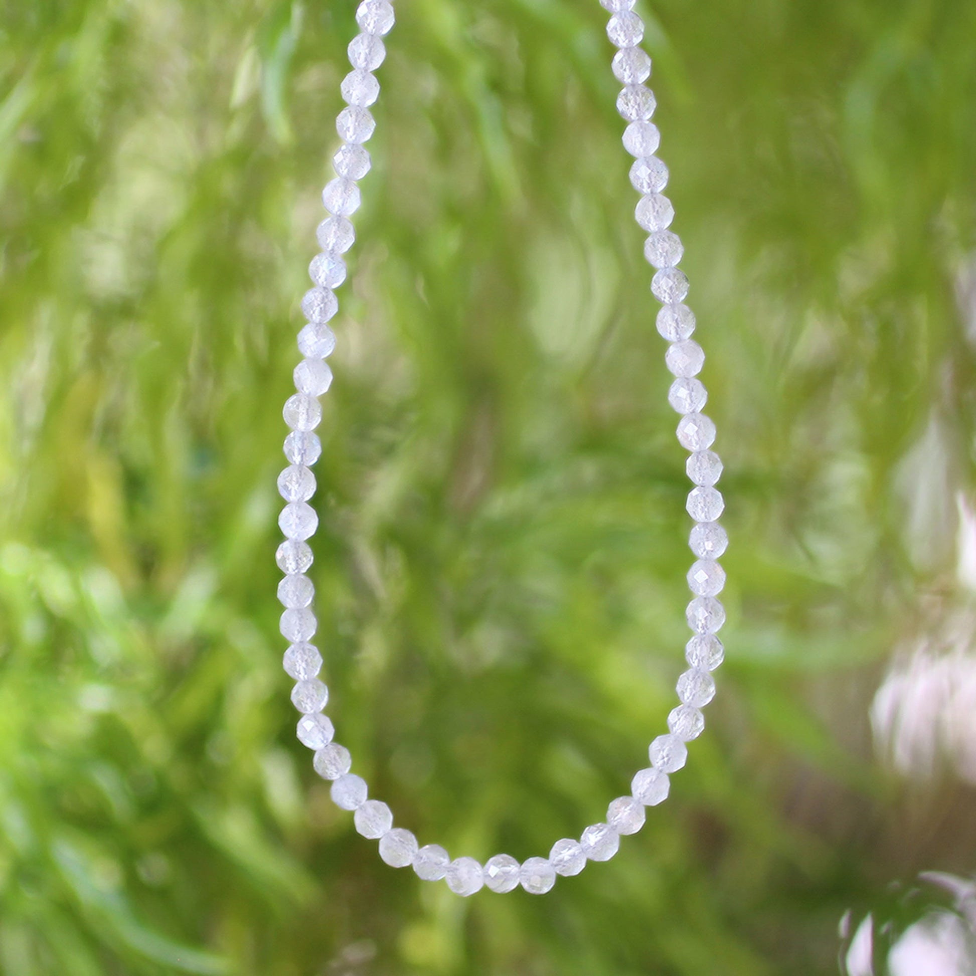 925 Sterling Silver Labradorite Gemstone Necklace for Women - Gem Avenue