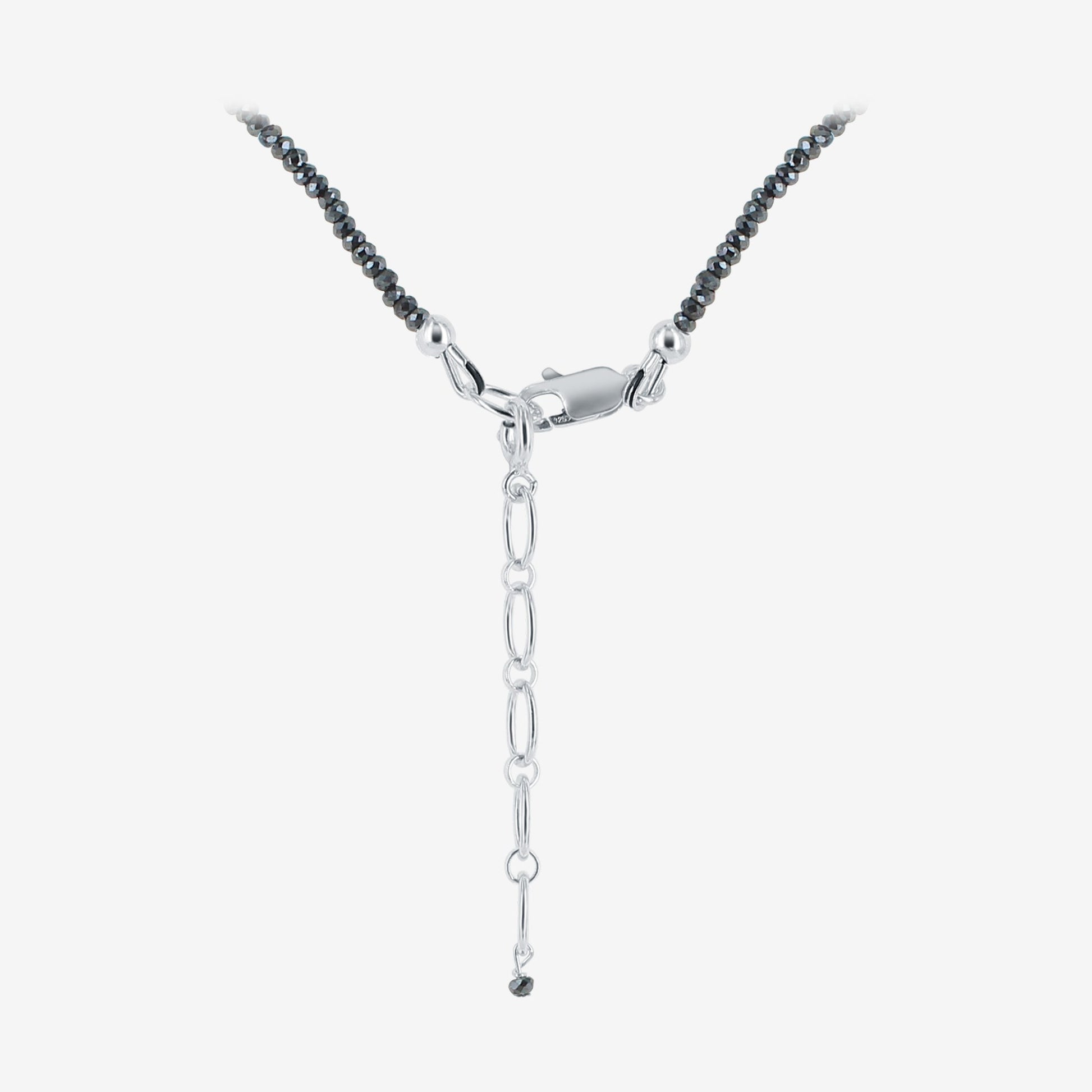 925 Sterling Silver Hematite Gemstone Necklace for Women - Gem Avenue