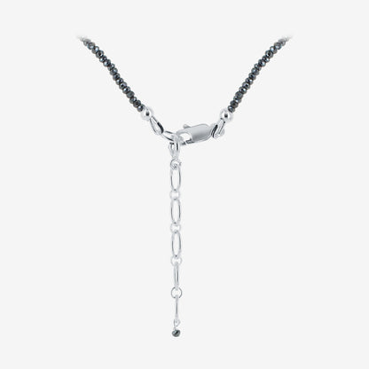 925 Sterling Silver Hematite Gemstone Necklace for Women - Gem Avenue