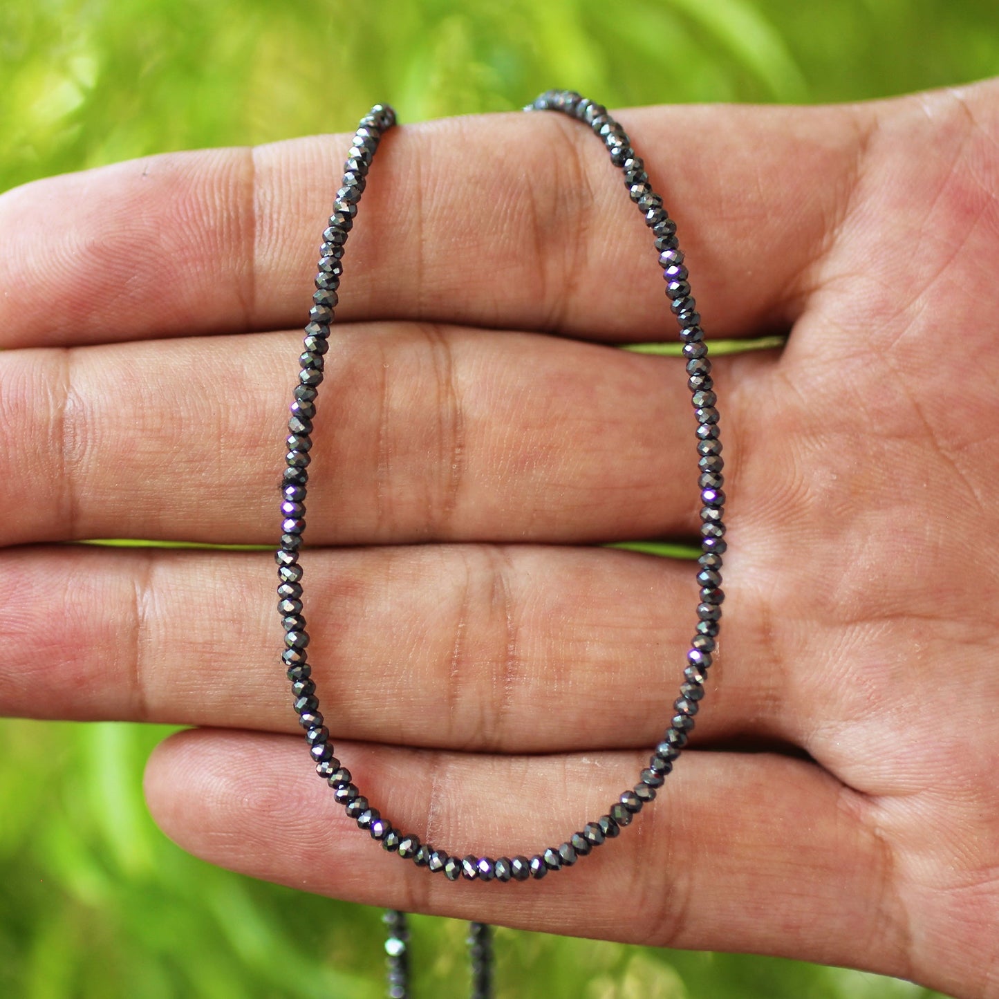 925 Sterling Silver Hematite Gemstone Necklace for Women - Gem Avenue