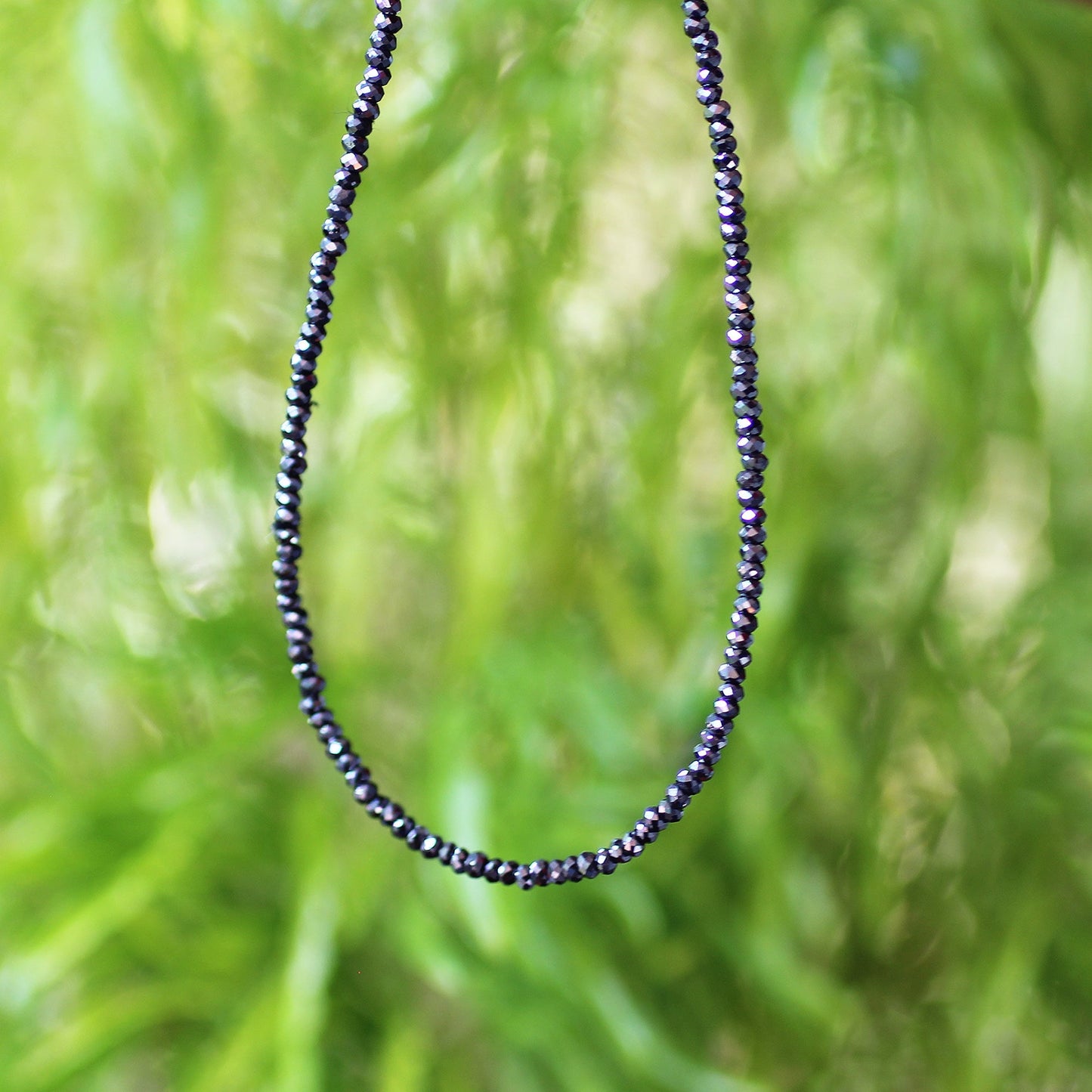 925 Sterling Silver Hematite Gemstone Necklace for Women - Gem Avenue