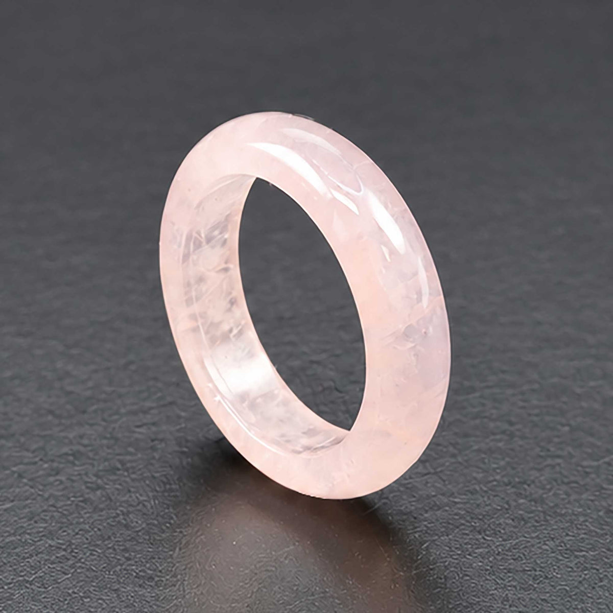 Rose Quartz Gemstone Ring - Gem Avenue Retail