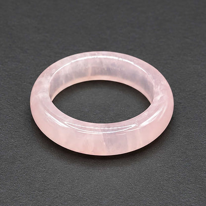 Rose Quartz Gemstone Ring - Gem Avenue Retail