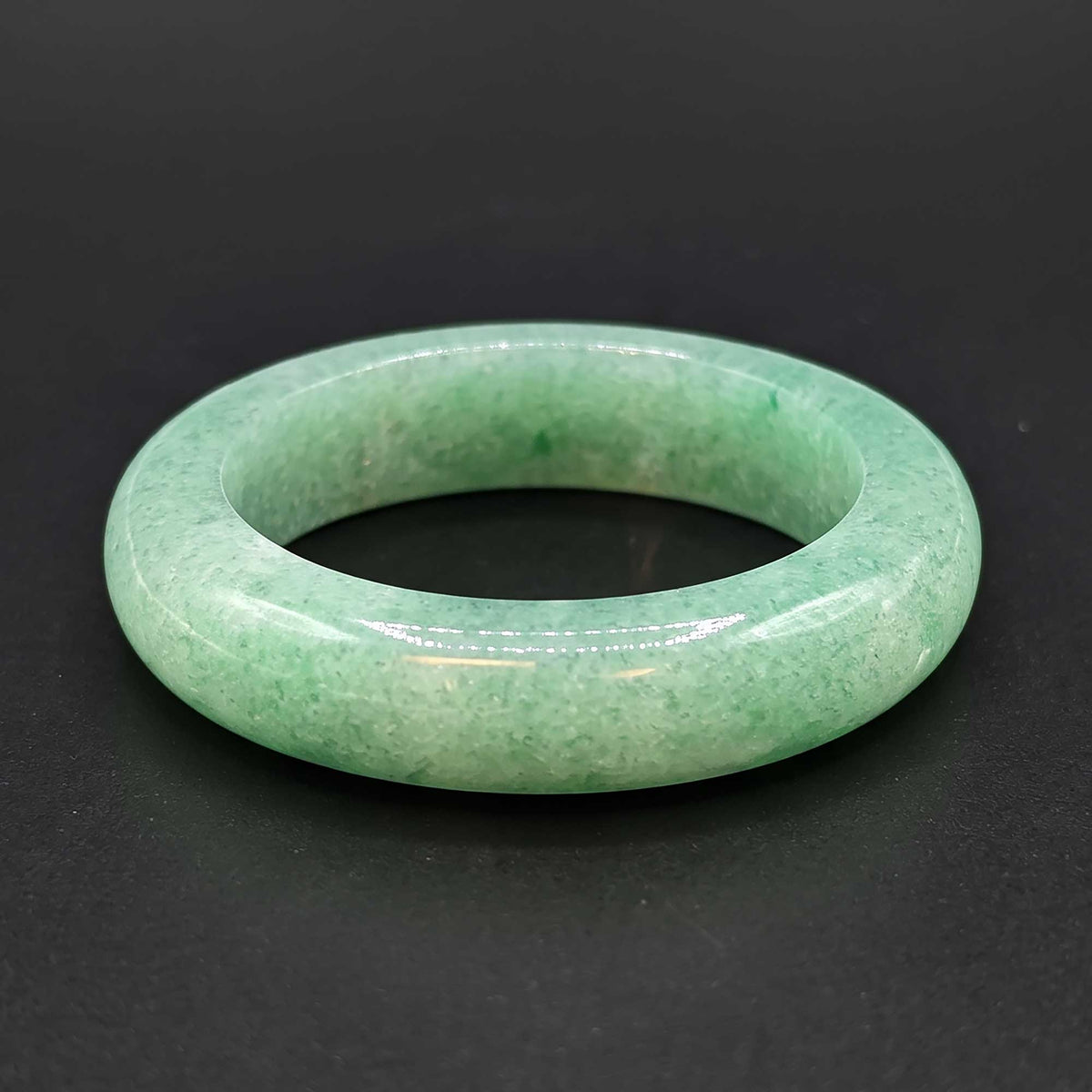 Green Aventurine Gemstone Band  - Gem Avenue Retail