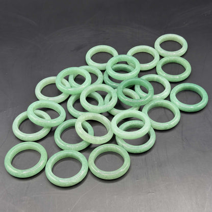 Green Aventurine Gemstone Band  - Gem Avenue Retail