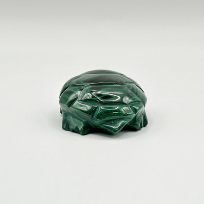 Natural Malachite Turtle Carving - Gem Avenue