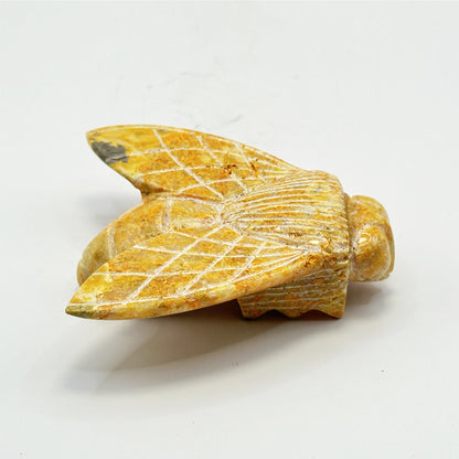 Bumble Bee Jasper Bee Totem Carving - Gem Avenue