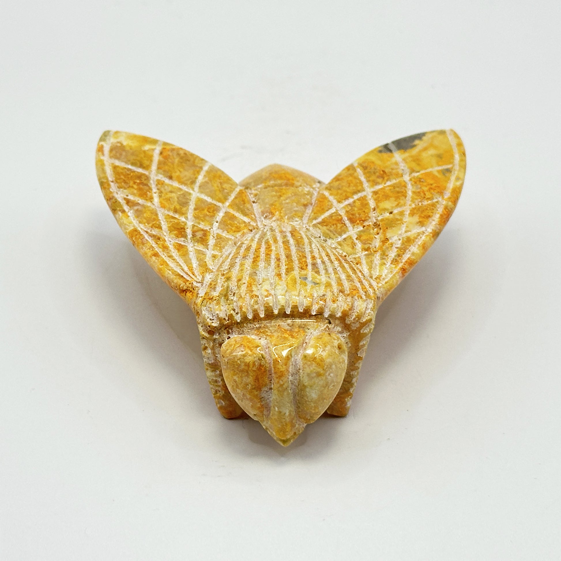 Bumble Bee Jasper Bee Totem Carving - Gem Avenue