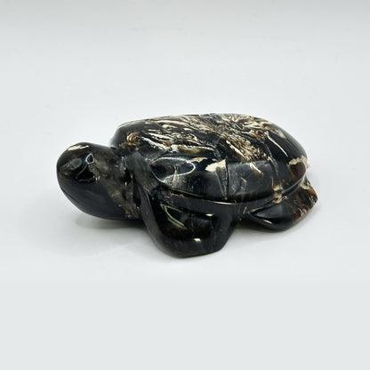 Amber Turtle Figurine - Gem Avenue