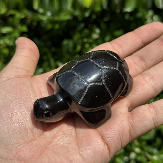 Amber Turtle Figurines - Gem Avenue