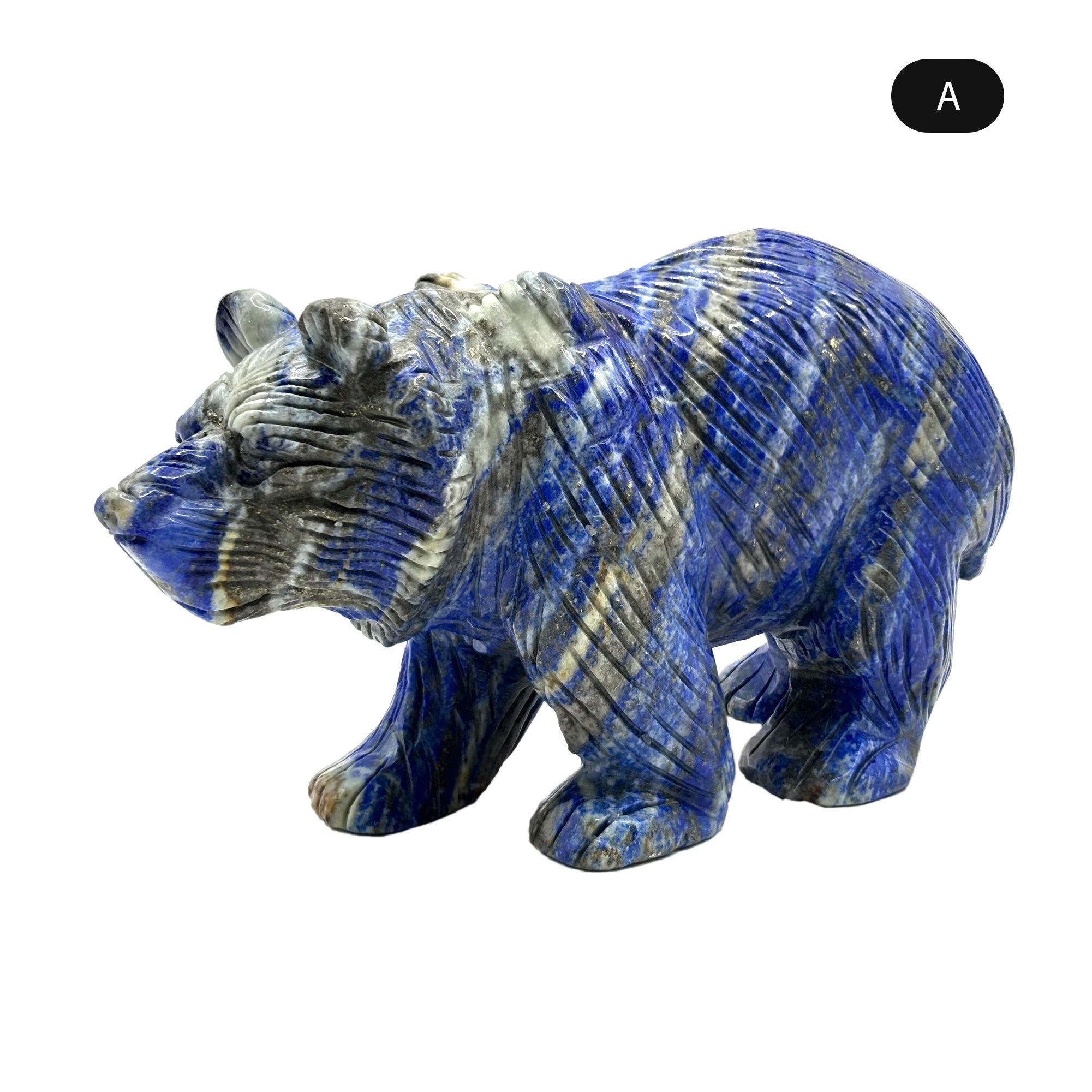 Lapis Lazuli Bear Figurine RAN528 – Gem Avenue