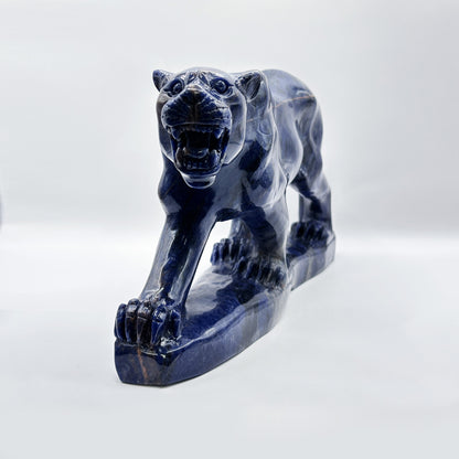 Hand Carved Sodalite Crystal Animal Figurine - Gem Avenue